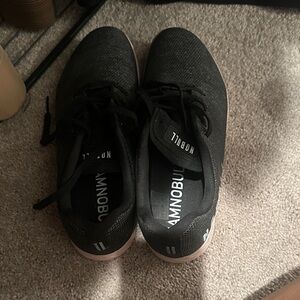 NOBULL Charcoal and Blush Trainers